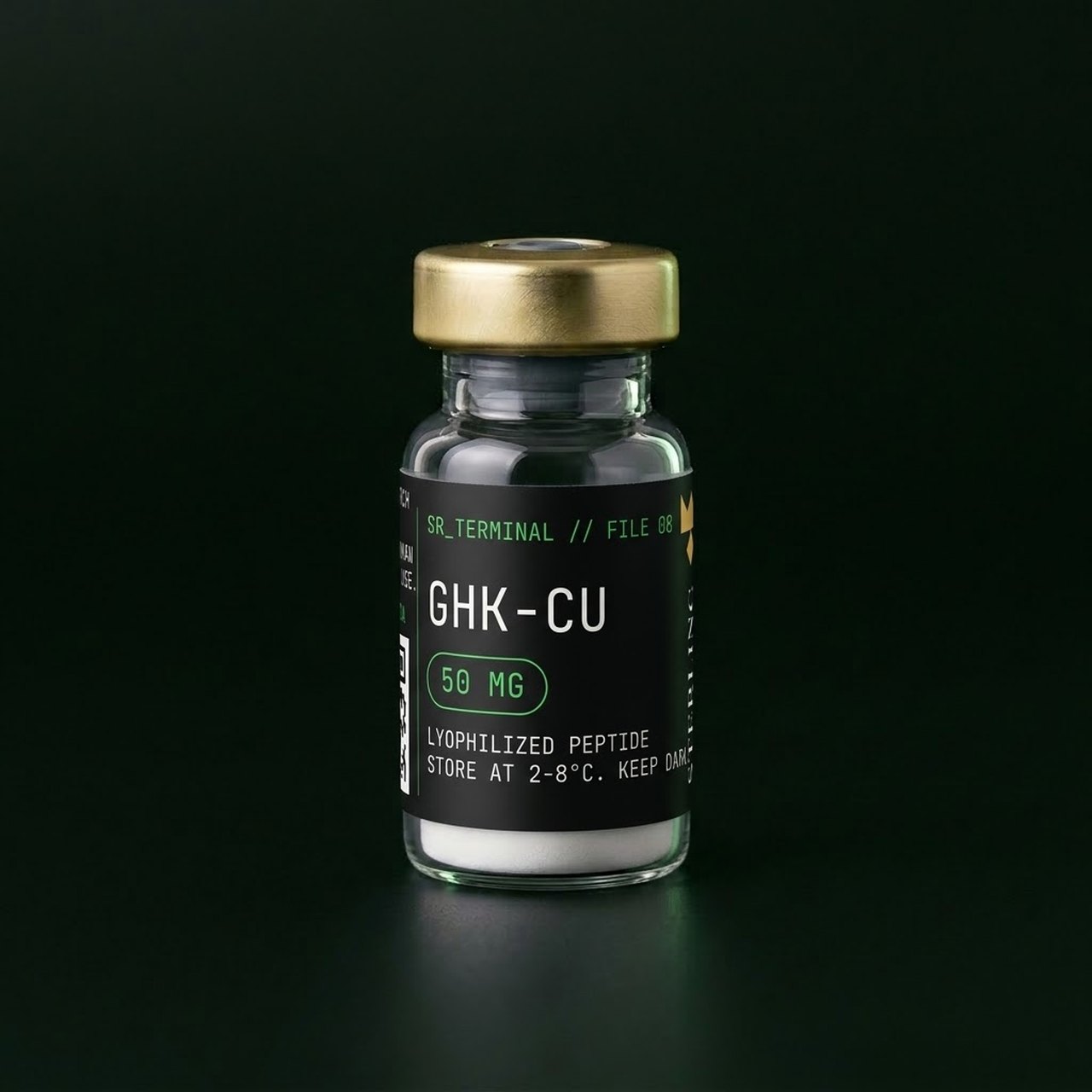 Sterling Research GHK-Cu 50 mg research vial