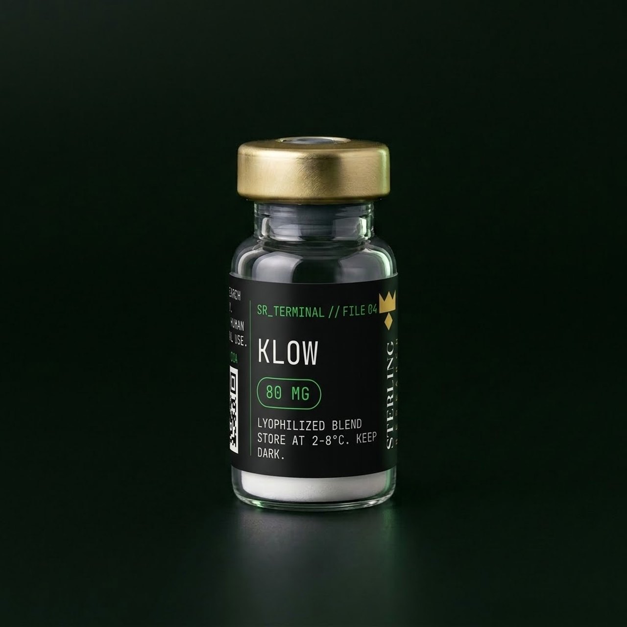 Sterling Research KLOW 80 mg research vial