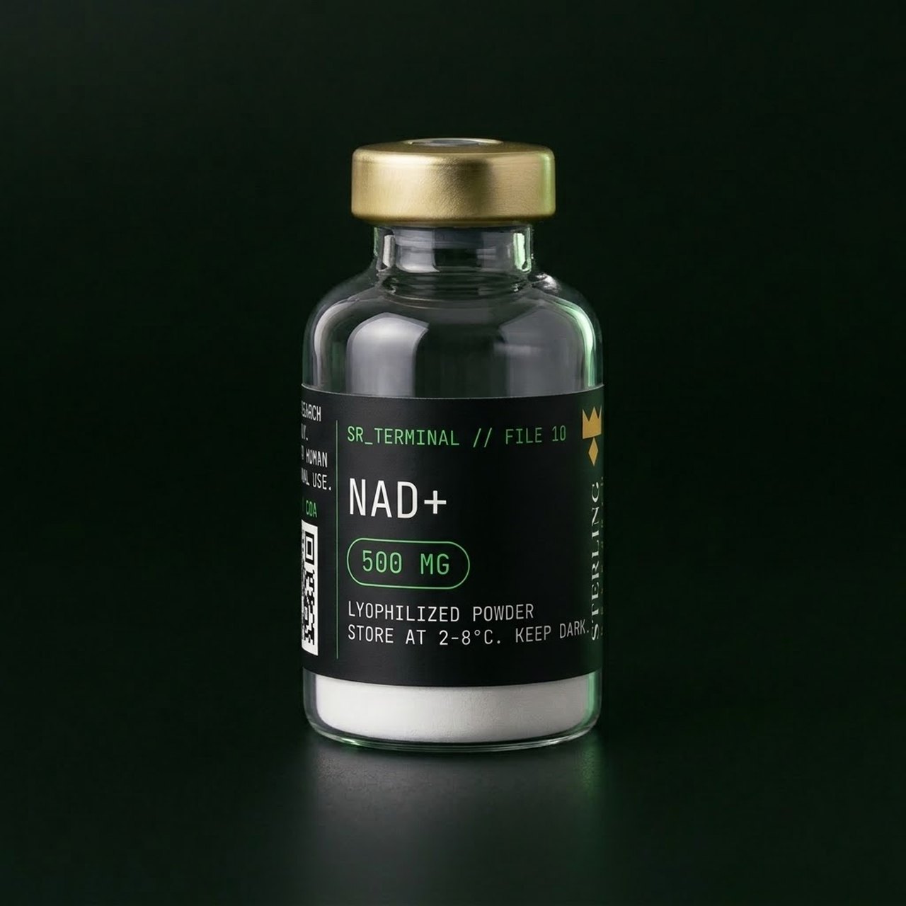 Sterling Research NAD+ 500 mg research vial