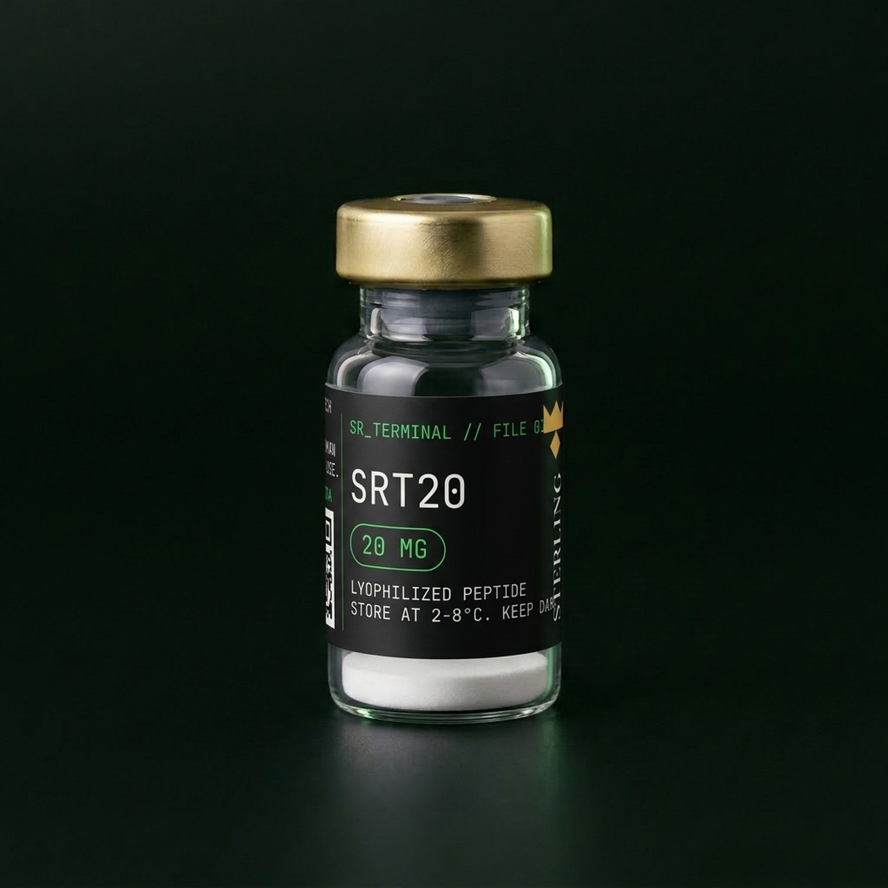 Sterling Research SRT20 20 mg research vial
